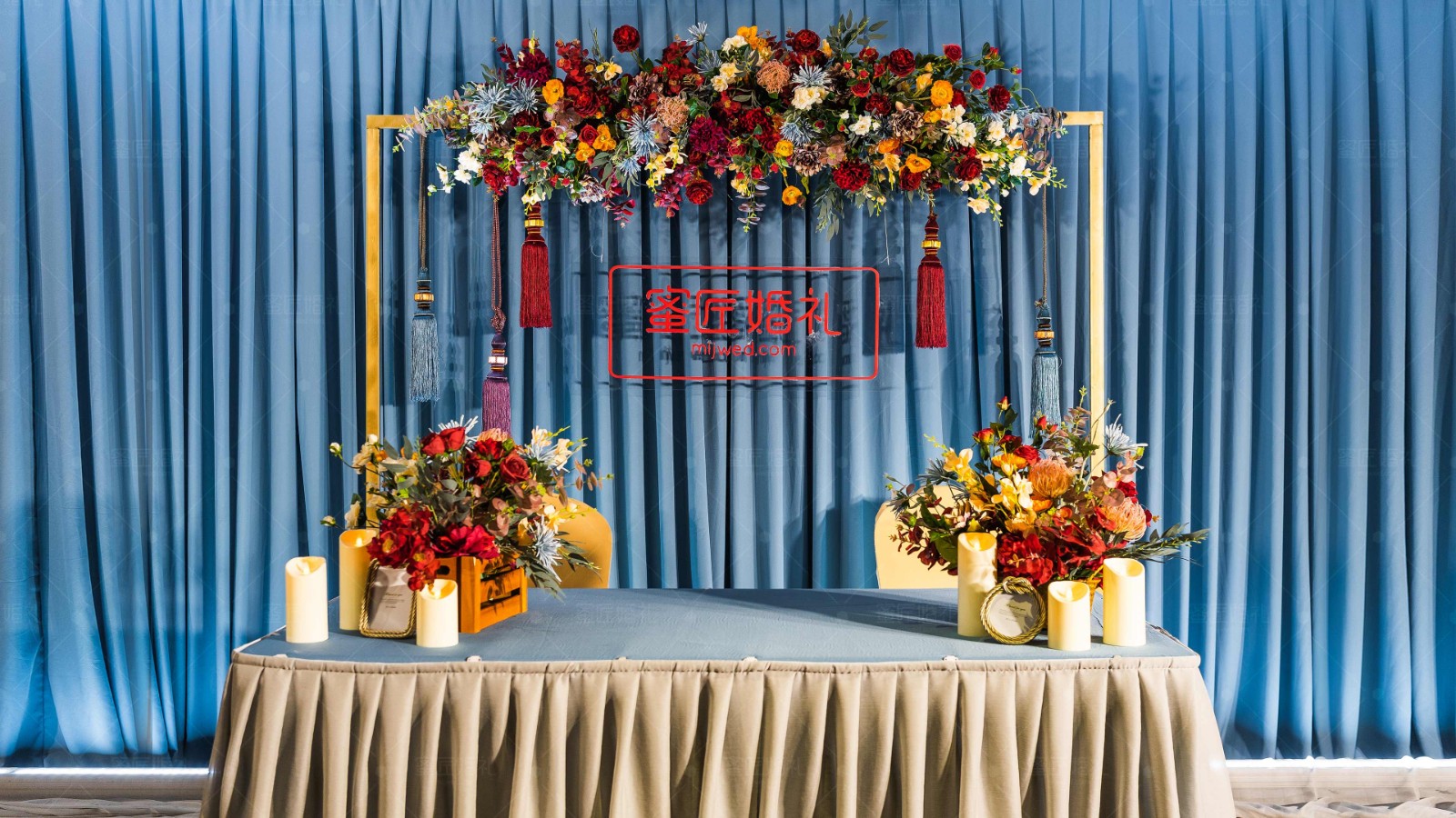 深圳蓝色系婚礼主题 深圳蓝色主题婚礼介绍