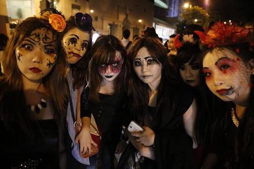 万圣节妆容简单