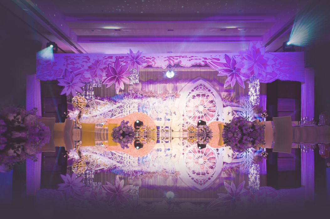 星空婚礼现场布置图片 星空主题婚礼布置