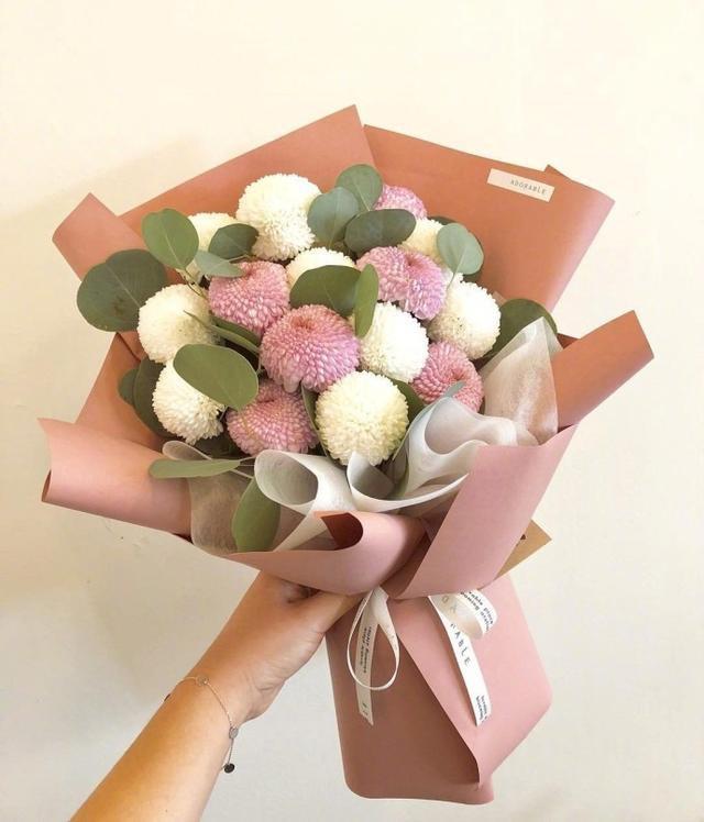 老公送花想发个朋友圈