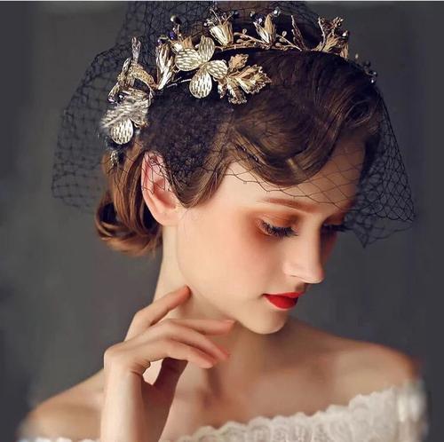 今年最流行的新娘妆图片