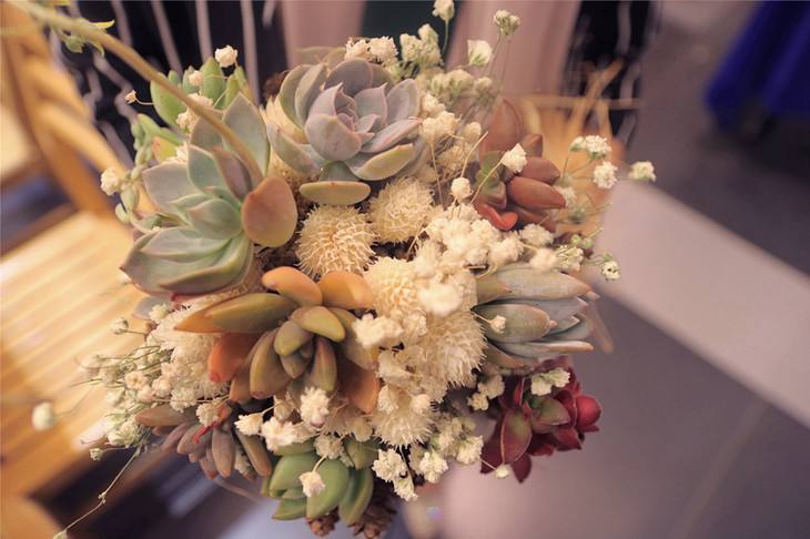 接到捧花怎么发朋友圈 