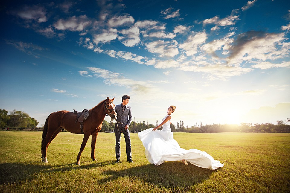 青海湖婚纱照 青海拍婚纱照大概需要多少钱