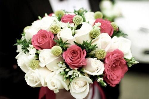 收到手捧花的祝福语怎么说