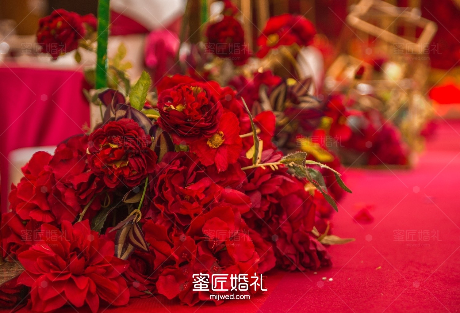 婚庆红色主题婚礼 红色系主题婚礼