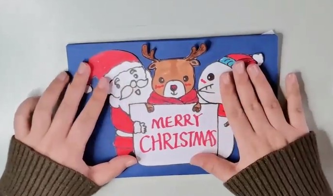 圣诞节贺卡怎么做简单又漂亮