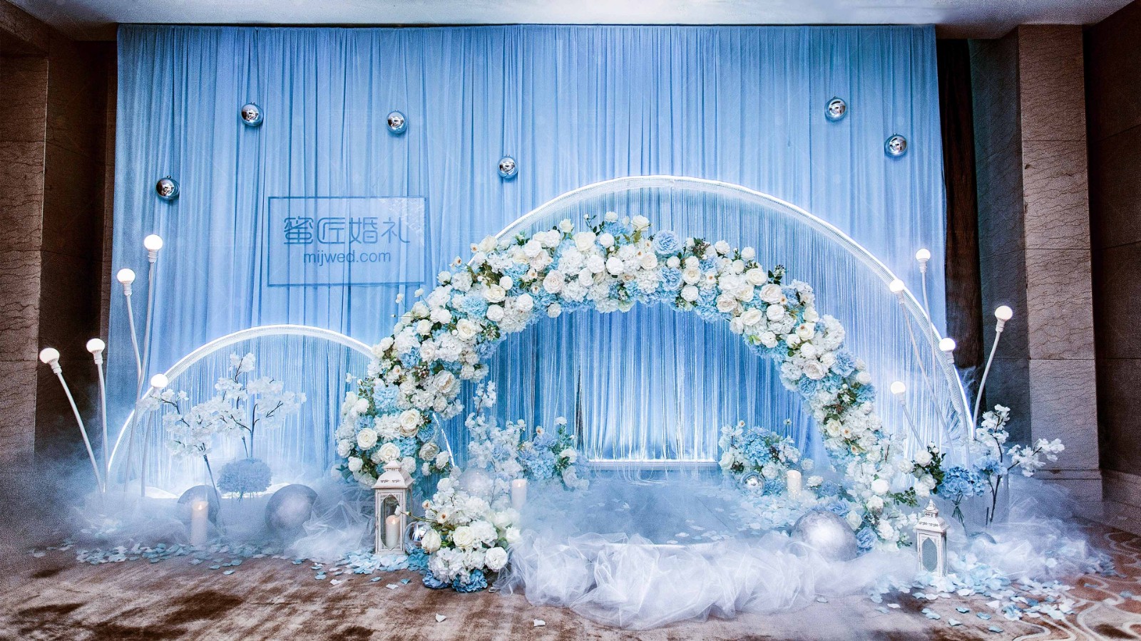 深圳海洋主题婚礼布置 深圳海洋风格婚礼布置