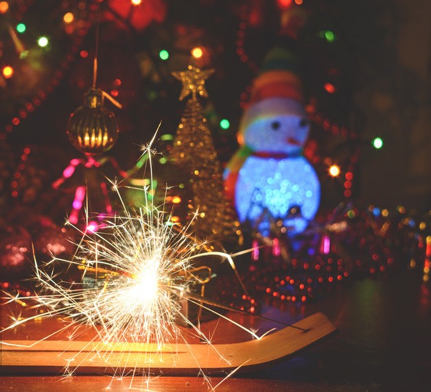 描写圣诞节气氛的好词