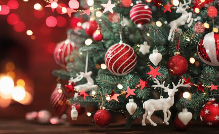 描写圣诞节气氛的好词