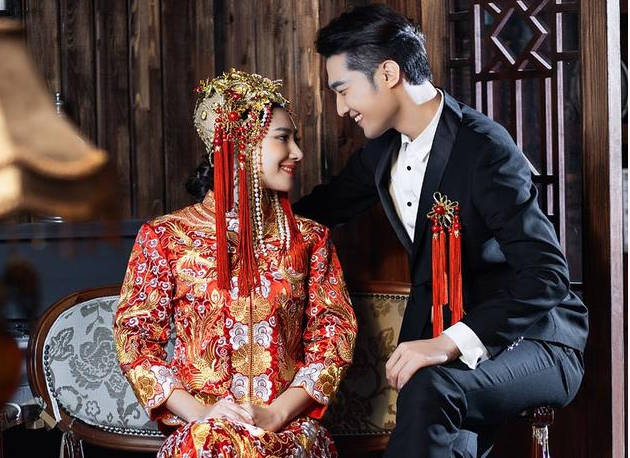 赞美中式嫁衣的句子