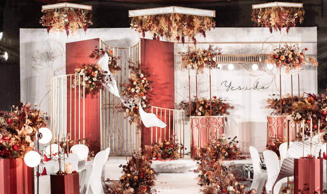 深圳高端大气婚礼布置