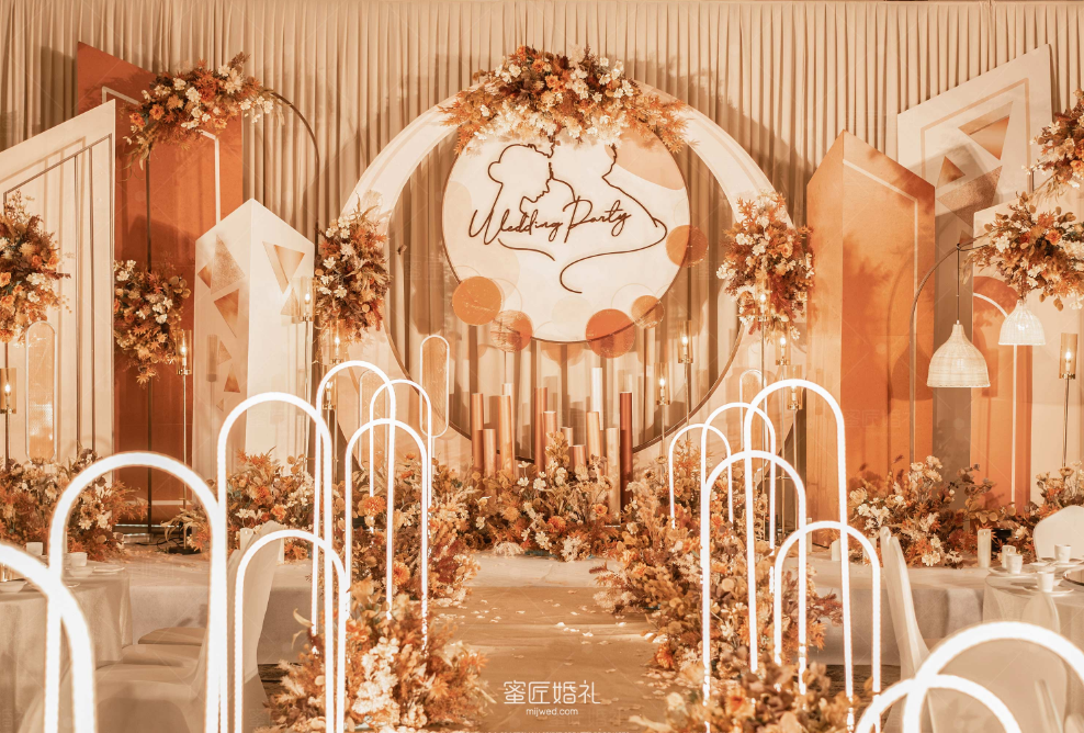 深圳高端大气婚礼布置