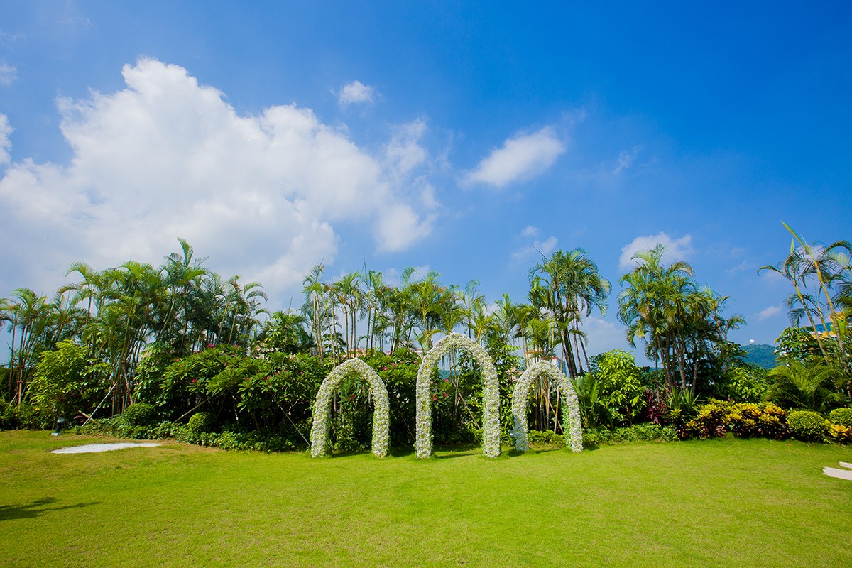深圳高端大气婚礼布置