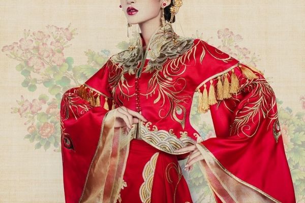 穿上嫁衣的美句 新娘穿上嫁衣的美句