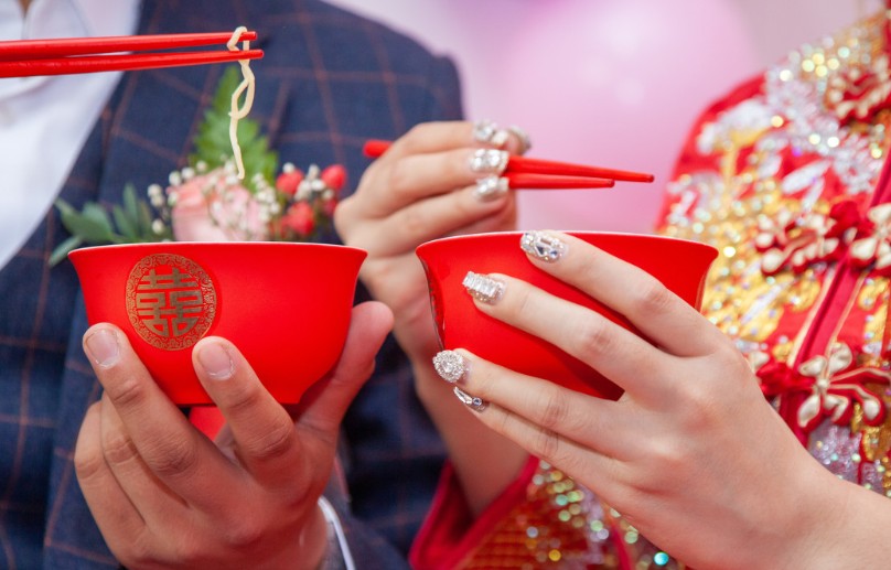 祝新婚快乐的句子简短8个字