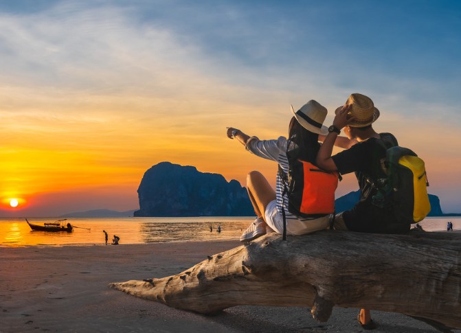 去玩的说说简单