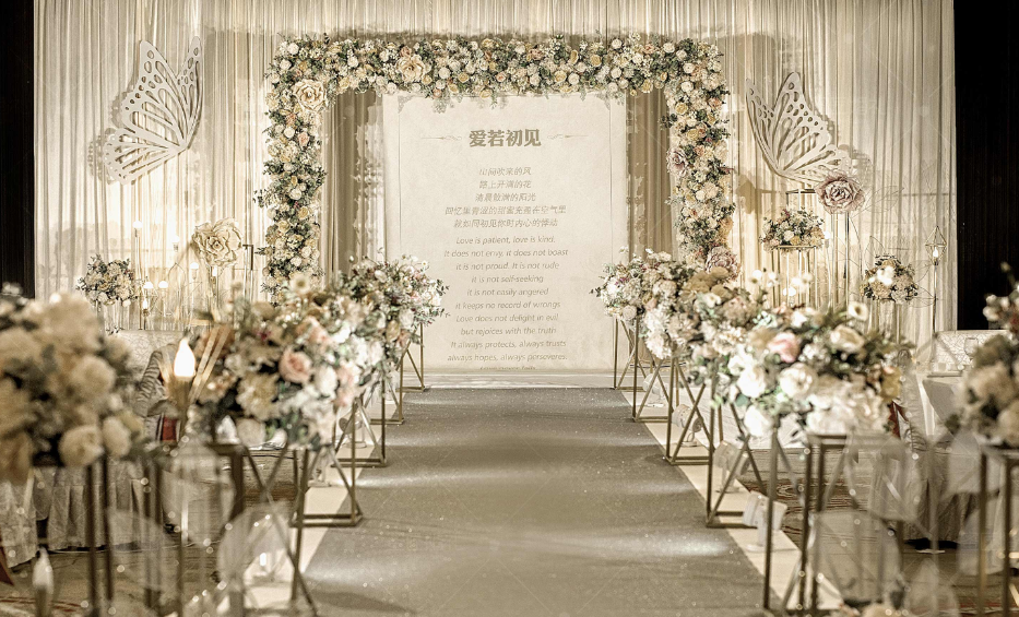 深圳法式婚礼主题布置