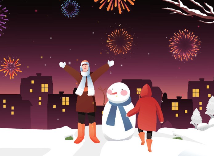 元旦祝福语10字