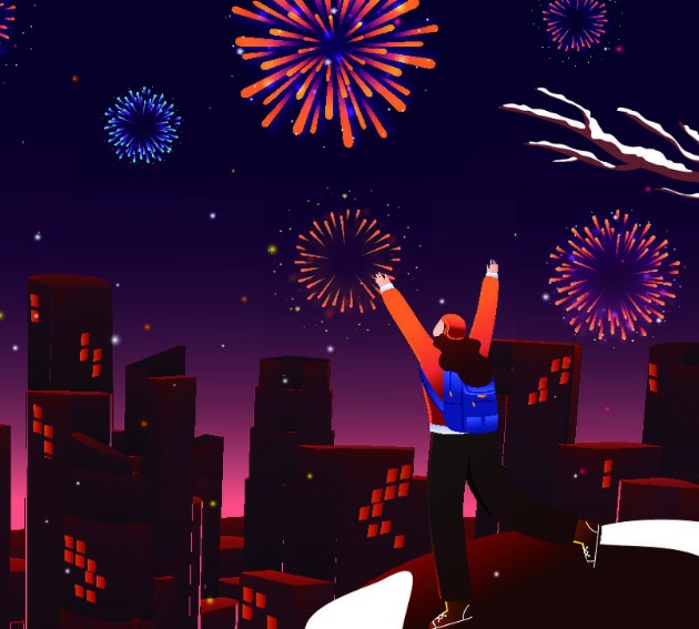 元旦祝福语10字