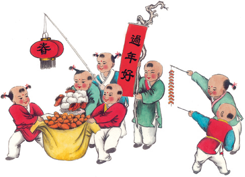 大年初一的文案