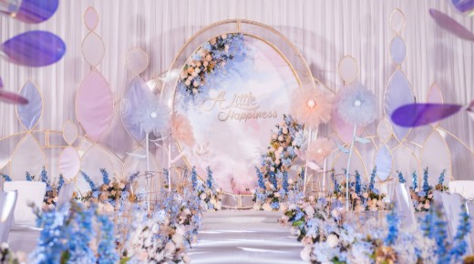 长沙纯美婚礼布置