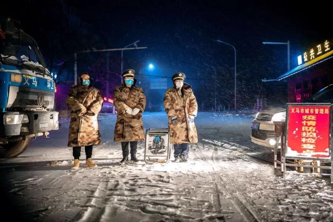 2021抗击疫情早安图片