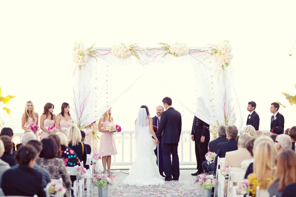 小型户外婚礼图