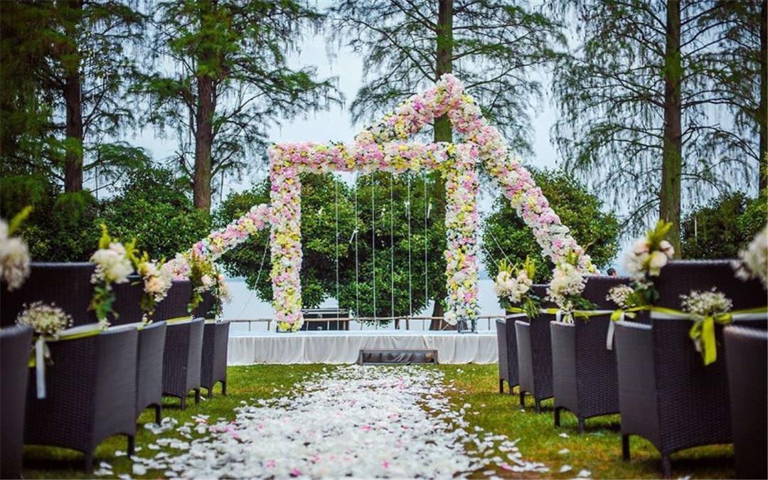 绿色婚礼主题的效果图