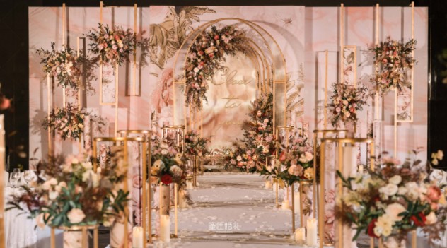 长沙艺术风主题婚礼布置