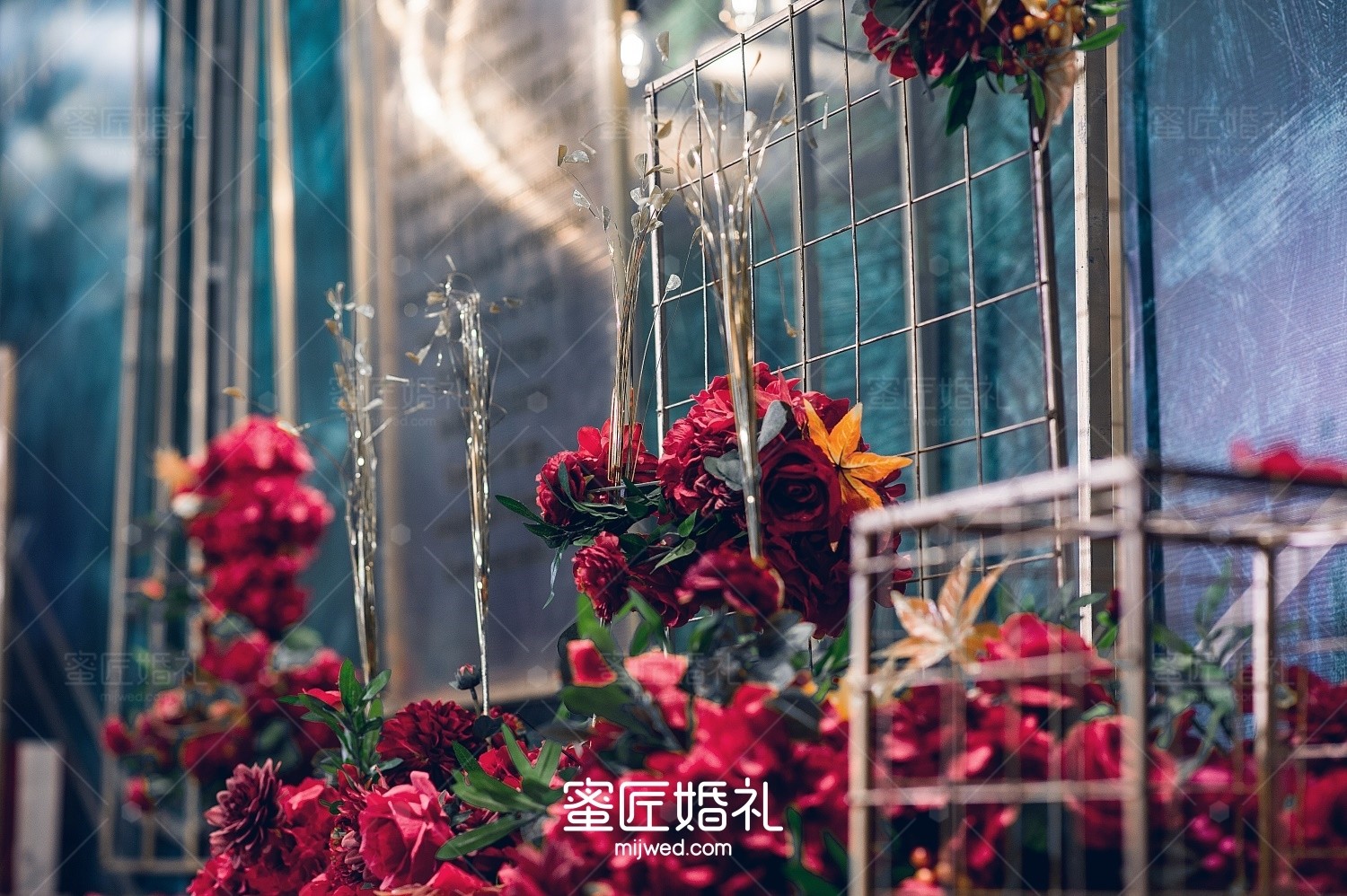 红色主题西式婚礼哪款最受欢迎