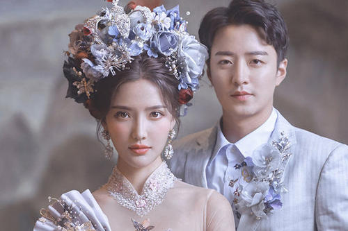 秀婚纱照的简短文案