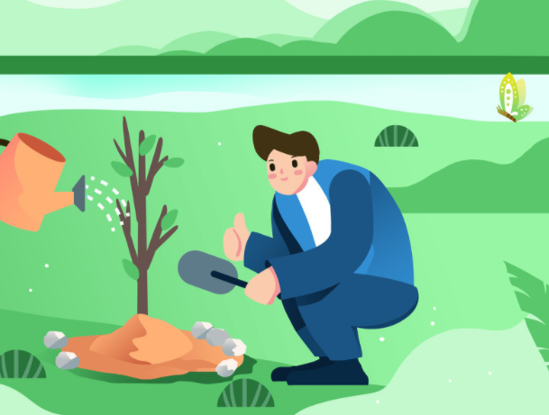 植树节的由来25字