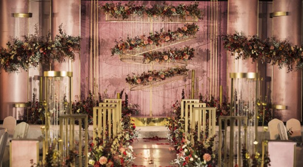 郑州浪漫风婚礼布置