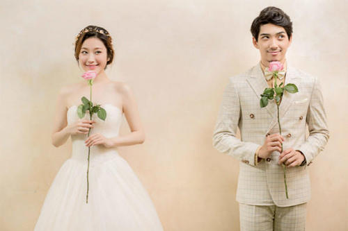 发婚纱照的个性签名