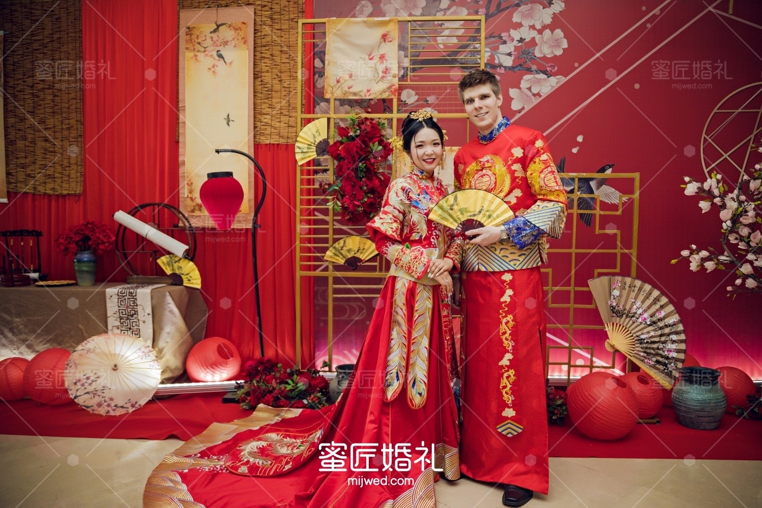 中式结婚礼服有哪些