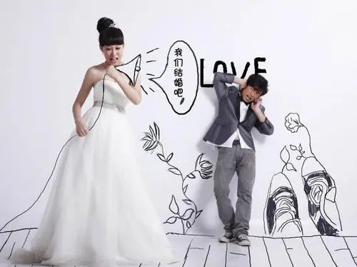 唯美意境婚纱照怎么拍