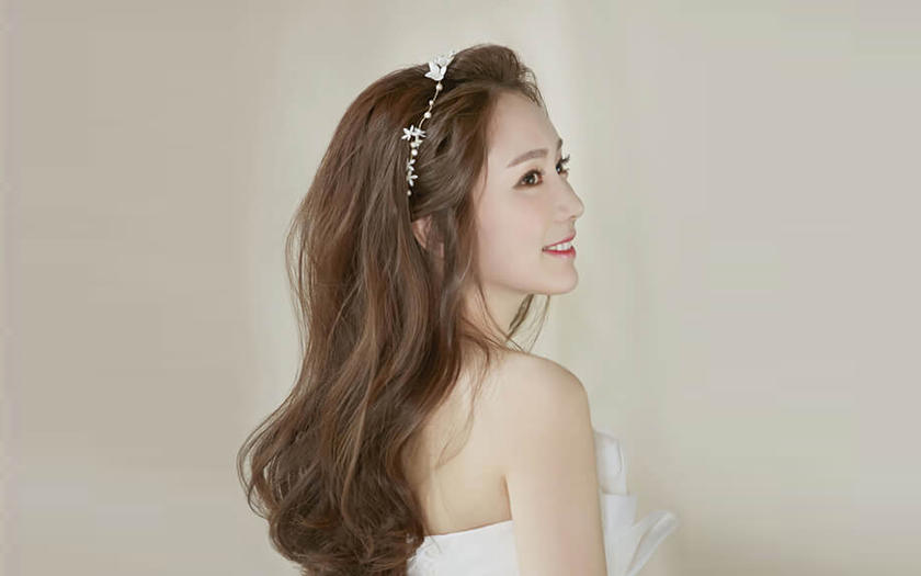 新娘发型2021最新款