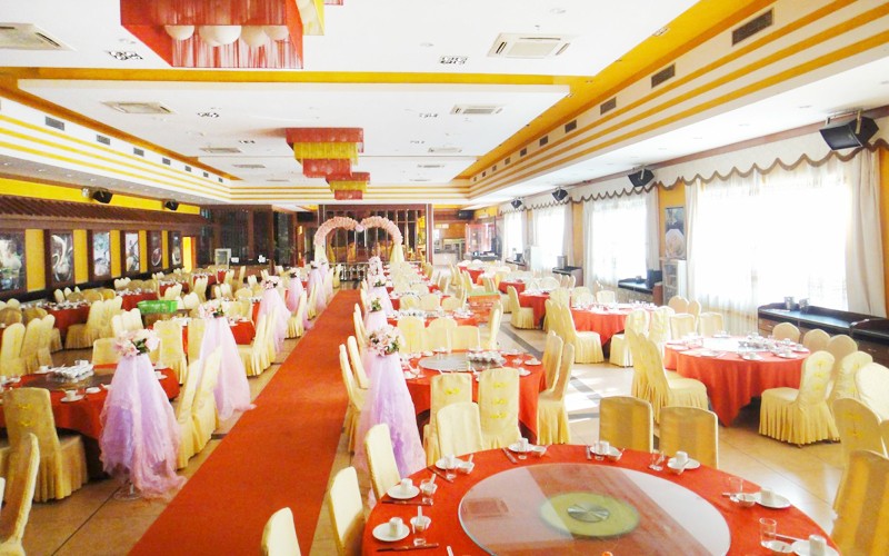 蓝厨家味湖畔酒家婚宴预订