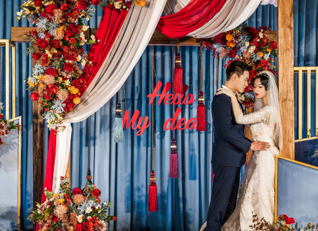 抖音最火的结婚纪念日的句子