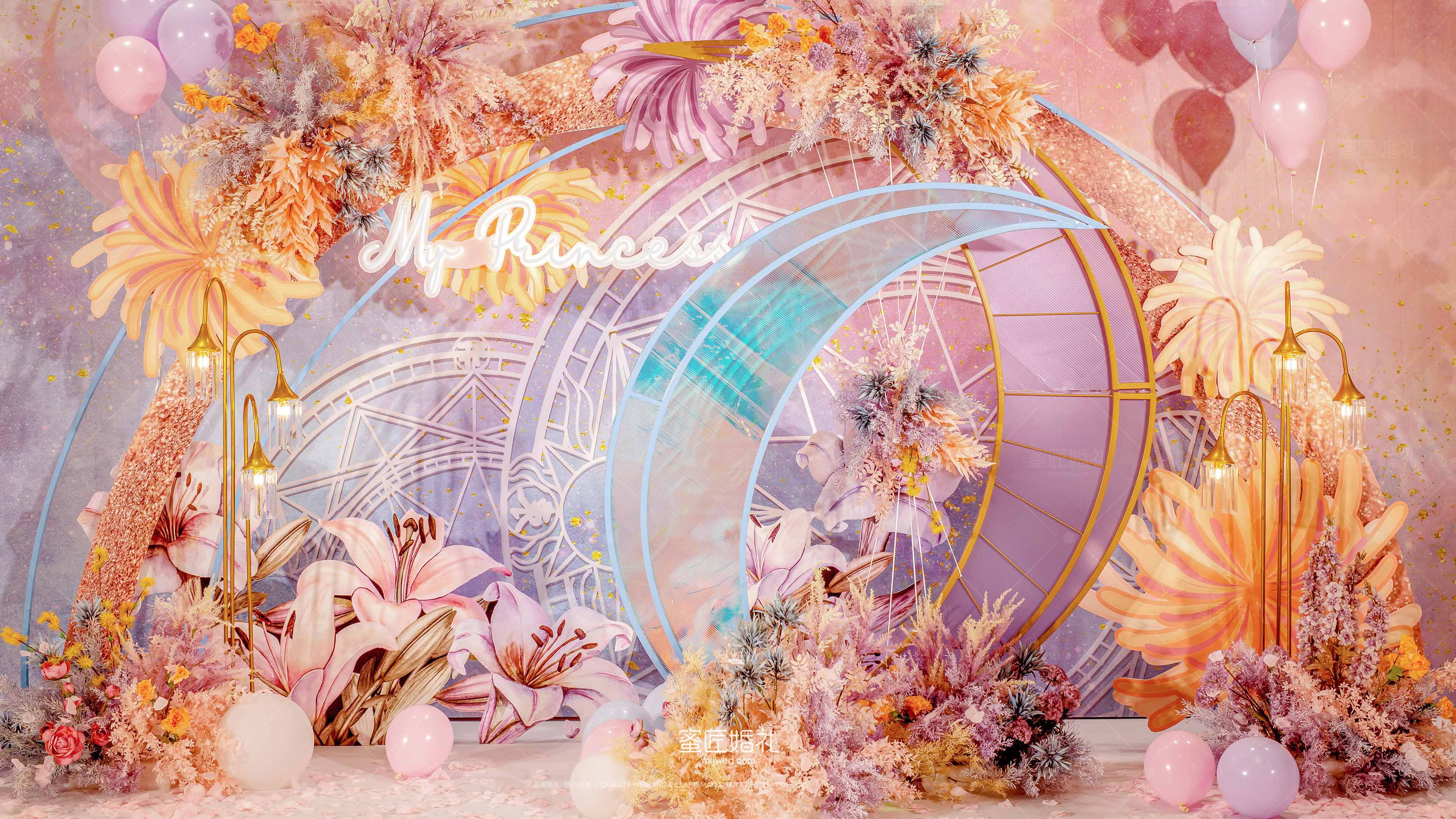 好看又大气的主题婚礼布置