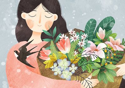 送婆婆花束祝福语