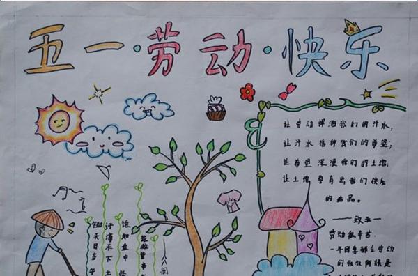 五一劳动节绘画图片大全