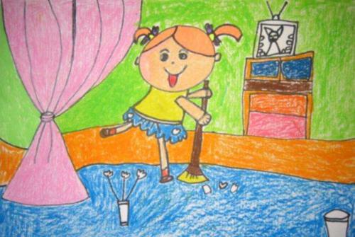 五一劳动节绘画图片大全