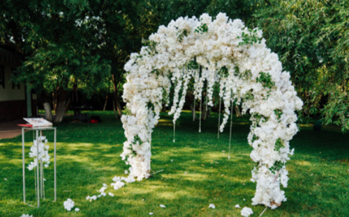 岳西草坪婚礼户外布置