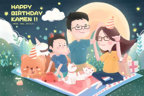 小孩生日最暖心短句