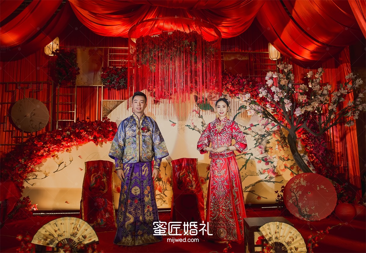 湘潭中式婚礼现场布置