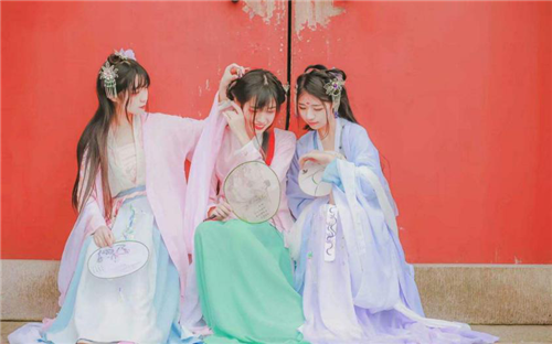 穿古装优美的句子